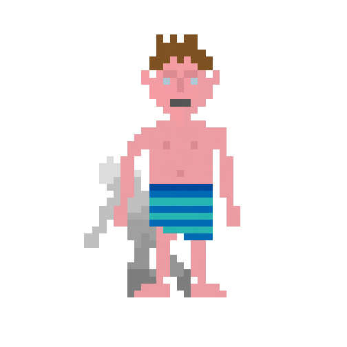 Pixel-Man-Towel-001